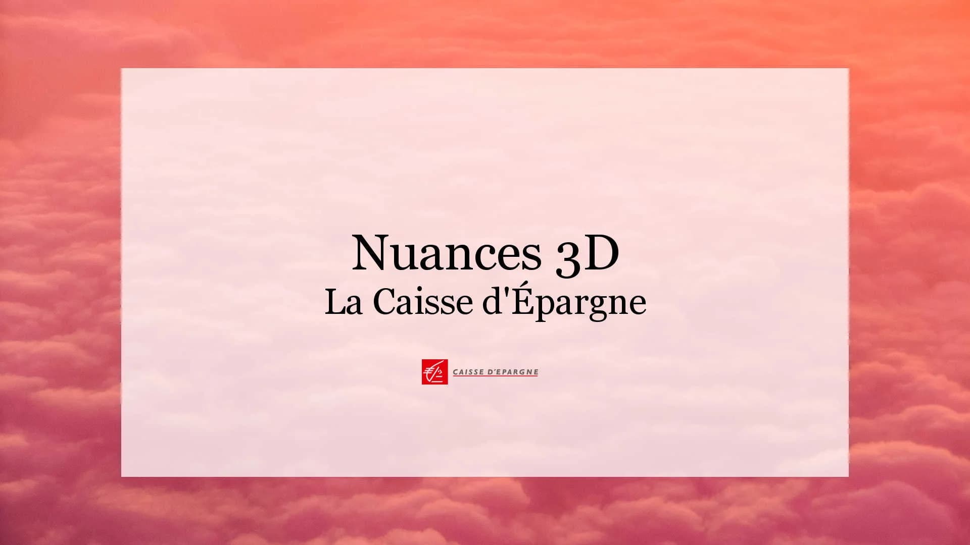 Avis Nuances 3D Caisse d'Épargne