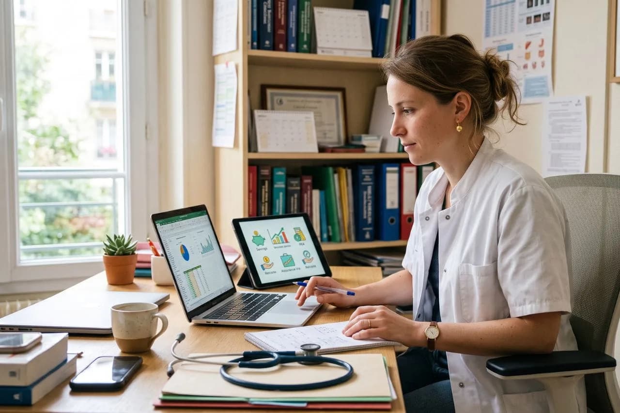 Jeune médecin et premiers choix financiers