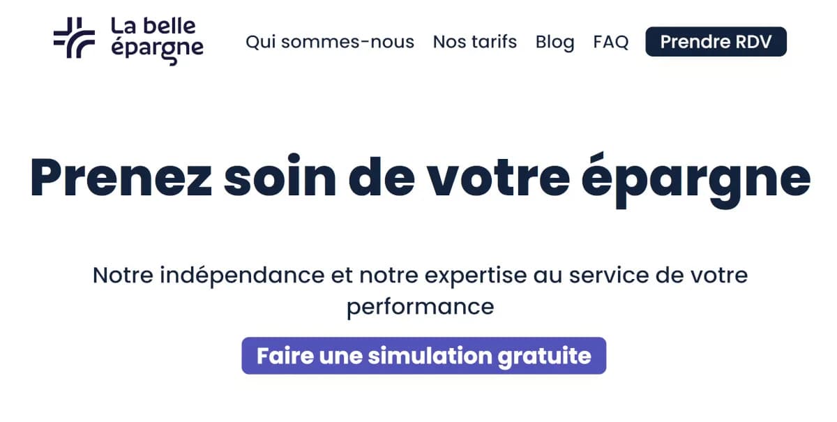 La belle épargne