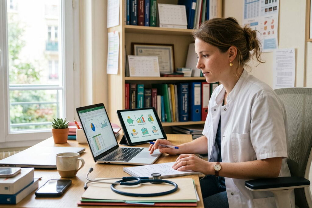 Jeune médecin et premiers choix financiers